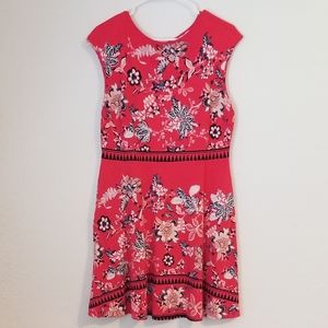 🎄 Pink Floral Dress